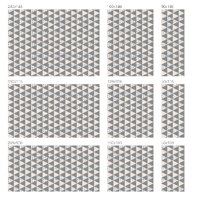 Patterned window film stained glass Modern geometry