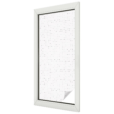 Decorative window film stained glass design Minimalist dots