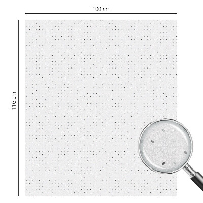 Decorative window film stained glass design Minimalist dots