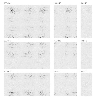 Decorative window film stained glass design Minimalist dots