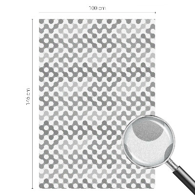Coloured glass film for windows Wave geometry