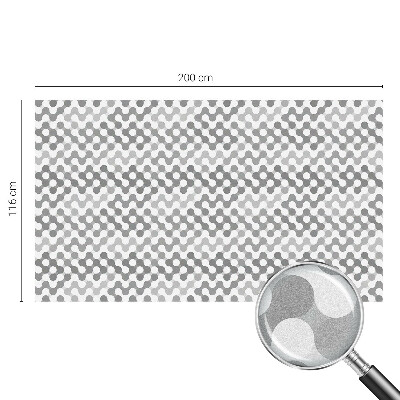 Coloured glass film for windows Wave geometry