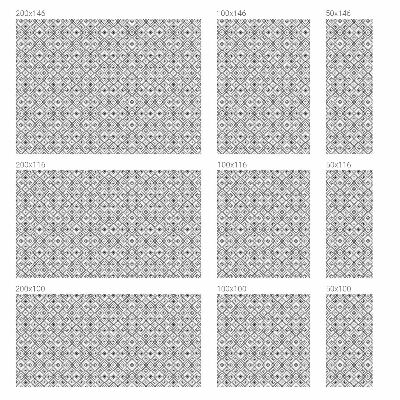 Patterned window film stained glass Rhombic harmony