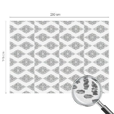 Patterned window film stained glass Geometric diamonds