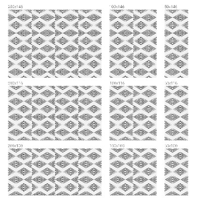 Patterned window film stained glass Geometric diamonds