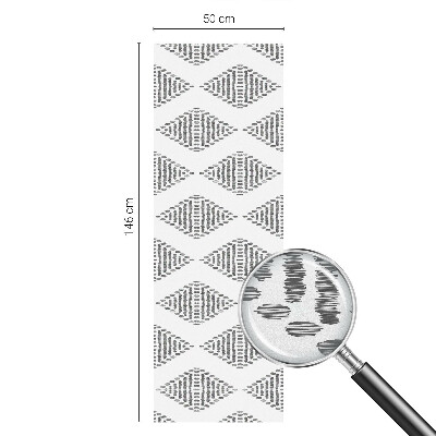 Patterned window film stained glass Geometric diamonds