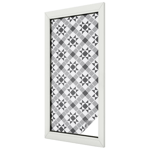 Decorative window film stained glass design Geometric patterns