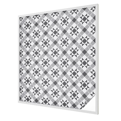 Decorative window film stained glass design Geometric patterns