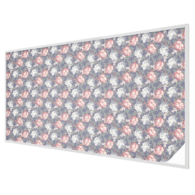 Patterned window film stained glass Floral elegance