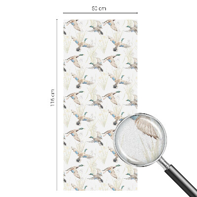 Decorative window film stained glass design Birds nature