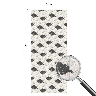 Privacy window film stained glass effect Contrasting fans