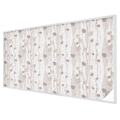 Patterned window film stained glass Elegant leaves