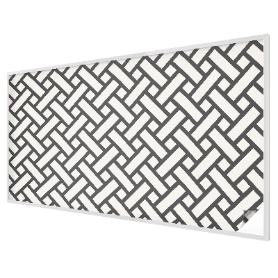 Decorative window film stained glass design Interlacing rectangles