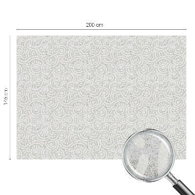 Decorative window film stained glass design Geometric abstraction