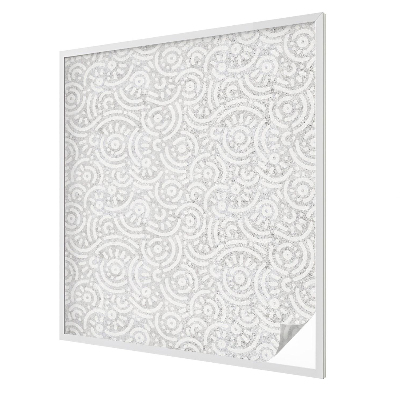 Decorative window film stained glass design Geometric abstraction