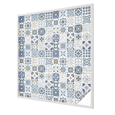 Patterned window film stained glass Mosaic tiles