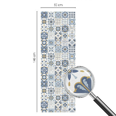 Patterned window film stained glass Mosaic tiles