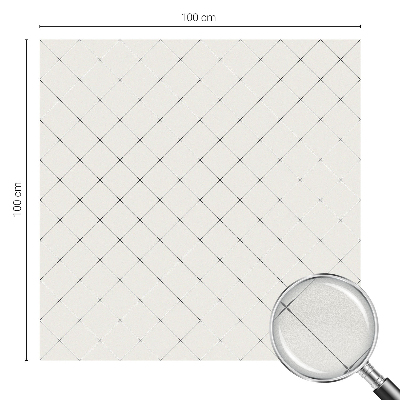 Patterned window film stained glass Geometric grid
