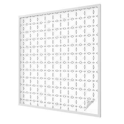 Coloured glass film for windows Rhombus shapes