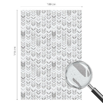 Decorative window film stained glass design Arrow pattern