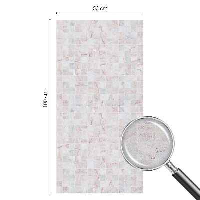 Coloured glass film for windows Stone mosaic