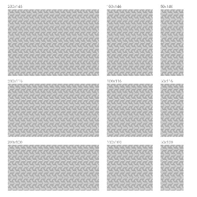 Patterned window film stained glass Minimalist lines