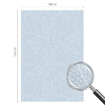 Patterned window film stained glass Painted felt