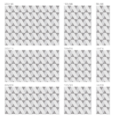 Patterned window film stained glass Gray triangles