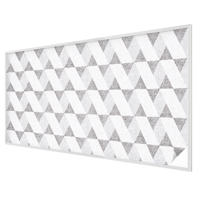 Patterned window film stained glass Gray triangles