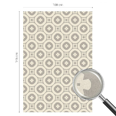 Privacy window film stained glass effect Geometric patterns