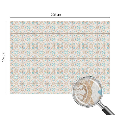 Coloured glass film for windows Rustic tiles