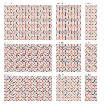 Frosted window film with stained glass pattern Colorful patterns