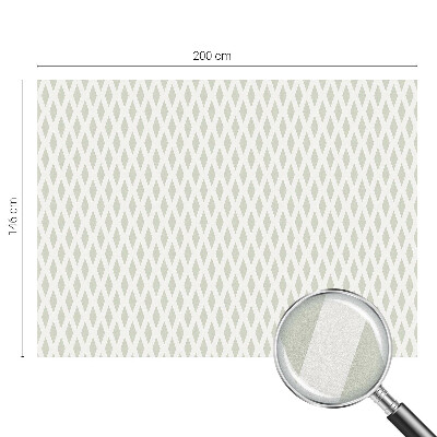 Coloured glass film for windows Diamond pattern