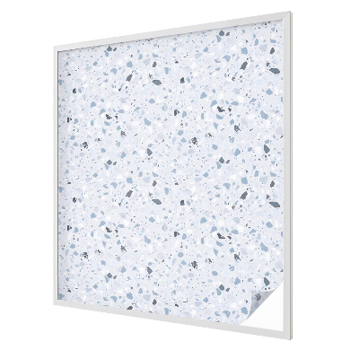 Frosted window film with stained glass pattern Modern mosaic