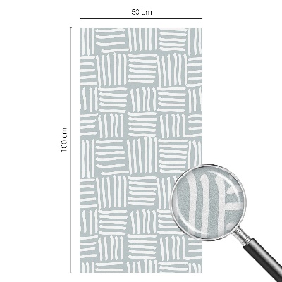 Coloured glass film for windows Dynamic pattern