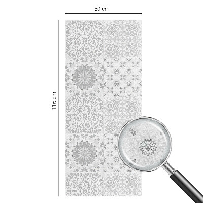 Coloured glass film for windows Classic elegance