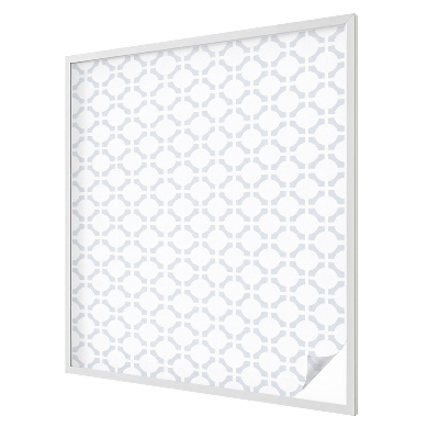 Privacy window film stained glass effect Geometric elegance