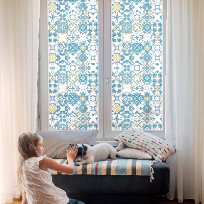 Decorative window film stained glass design Mosaic patterns