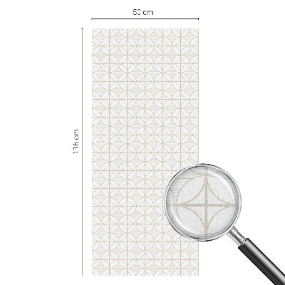 Decorative window film stained glass design Geometric patterns