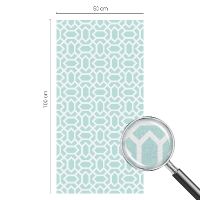 Coloured glass film for windows Geometric patterns