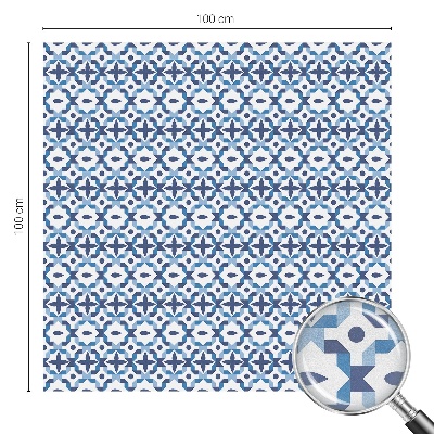 Patterned window film stained glass Harmonious pattern