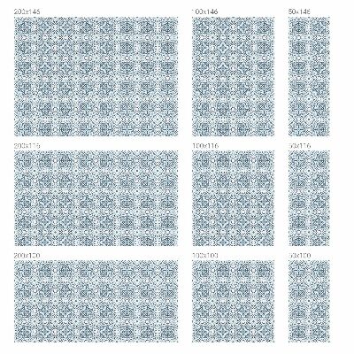 Privacy window film stained glass effect Classic mosaic