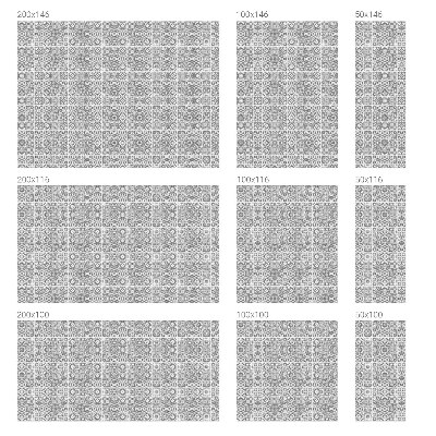 Decorative window film stained glass design Geometric elegance