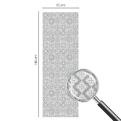 Decorative window film stained glass design Geometric elegance