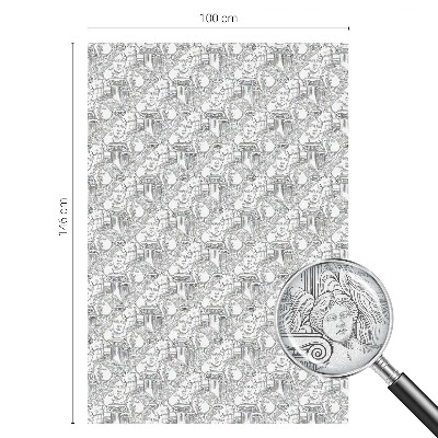 Decorative window film stained glass design Classic portraits