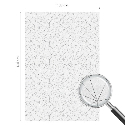 Coloured glass film for windows Geometric patterns