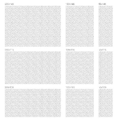 Coloured glass film for windows Geometric patterns