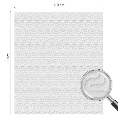 Patterned window film stained glass Minimalist design