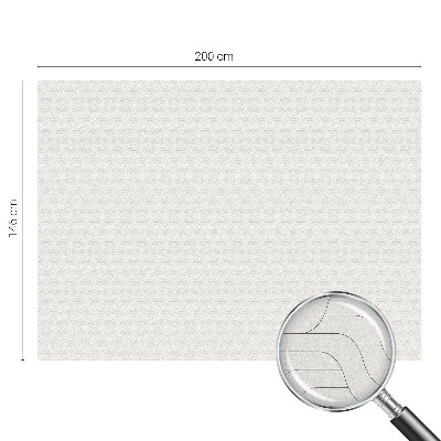 Decorative window film stained glass design Wavy lines