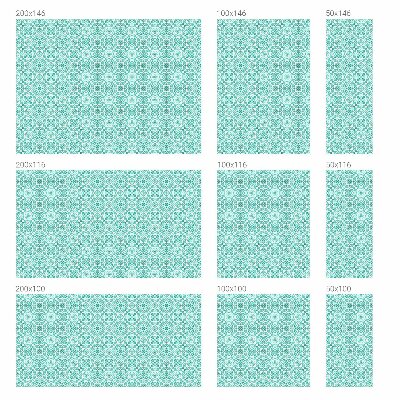 Decorative window film stained glass design Classic pattern